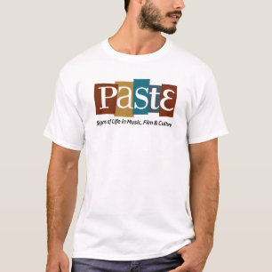 Camiseta Tag do logotipo do bloco da pasta na cor inferior