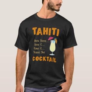 Camiseta Tahiti Cocktail Bebeu Cocktail No Taiti