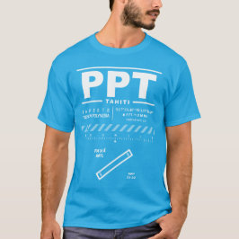 Camiseta Tahiti Faaa Aeroporto Internacional PPT-Shirt