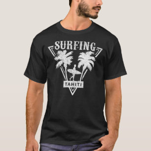 Camiseta Tahiti Surfing Clothes Tahiti Souvenir