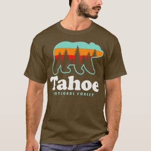Camiseta Tahoe National Forest Camping Lake Tahoe Caminhand
