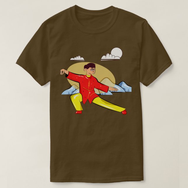 Camiseta Tai Chi (Frente do Design)