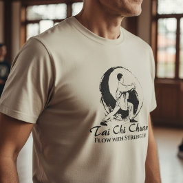 Camiseta Tai Chi Chuan – Fluir com Força