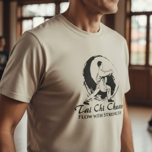 Camiseta Tai Chi Chuan – Fluir com Força