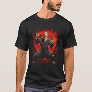 Camiseta Tai Chi Chuan Mestre Japão Estilo Presente para Mu