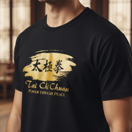 Camiseta Tai Chi Chuan – Poder Através da Paz