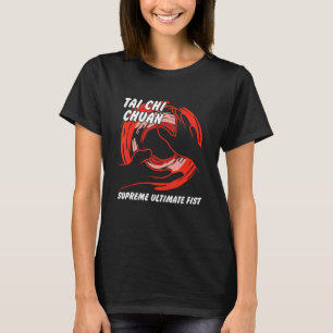 Camiseta Tai Chi Chuan Super Ultimate Chinês Martia