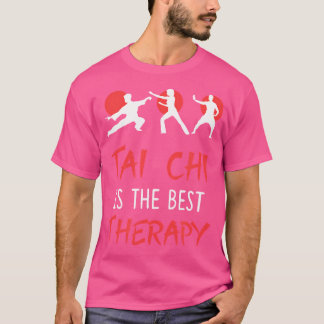 Camiseta Tai Chi É A Melhor Terapêutica Engraçada Artes Mar