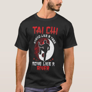 Camiseta Tai Chi É Como Um Espiritual De Arte Marcial De Ár