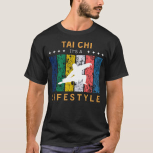 Camiseta Tai Chi é um Teto Engraçado de Estilo de Vida