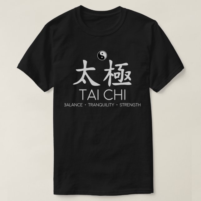 Camiseta Tai Chi Espiritual (Frente do Design)