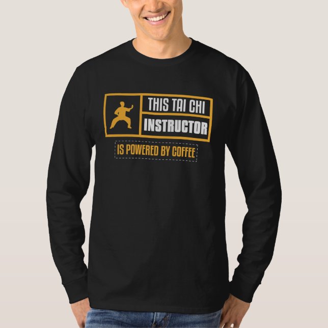 Camiseta Tai Chi Instructor Yin Yang Meditation Meditative (Frente)