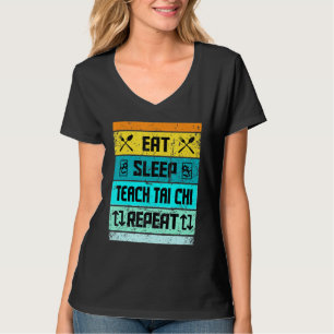 Camiseta Tai Chi Para Mulheres Instrutor Tai Chi