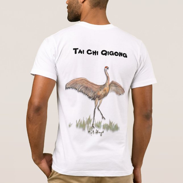 Camiseta Tai Chi Qigong Crane (Verso)