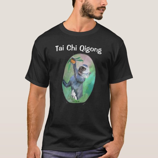 Camiseta Tai Chi Qigong Monkey (Frente)