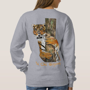 Camiseta Tai Chi Qigong Tiger Iconic Insight Painting