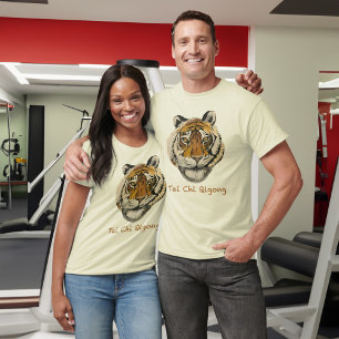 Camiseta Tai Chi Quiet Moving TigerExercise Shirt