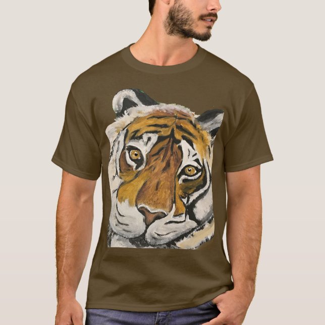 Camiseta Tai Chi Tiger Face (Frente)