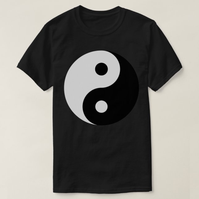 Camiseta Tai Chi Yin Yang - Símbolo T (Frente do Design)