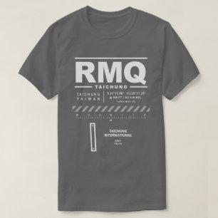 Camiseta Taichung International Airport RMQ