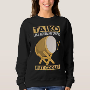 Camiseta Taiko - Como Tambores Regulares - Mas Drummer Mais