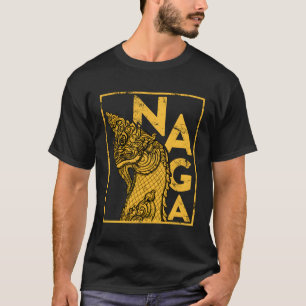 Camiseta Tailandês Phaya Naga Dragão do Mar Laos Naga Payan