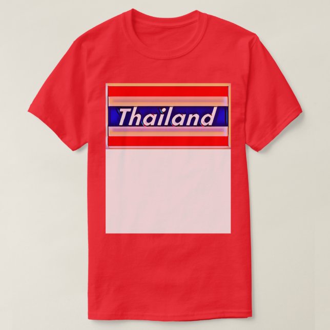 Camiseta Tailândia (Frente do Design)
