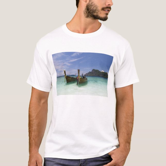 Camiseta Tailândia, Ilha Phi Phi Don, praia de Yong Kasem, (Frente)