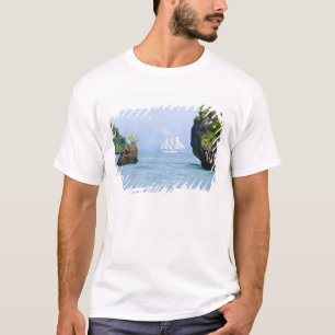 Camiseta Tailândia, Mar de Andamão. Navio Star Fyer clipper
