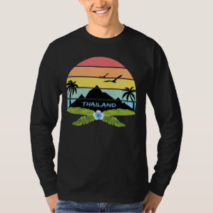 Camiseta Tailândia Palms Island Beach Phuket Samui Phangan
