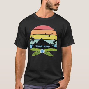 Camiseta Tailândia Palms Island Beach Phuket Samui Phangan