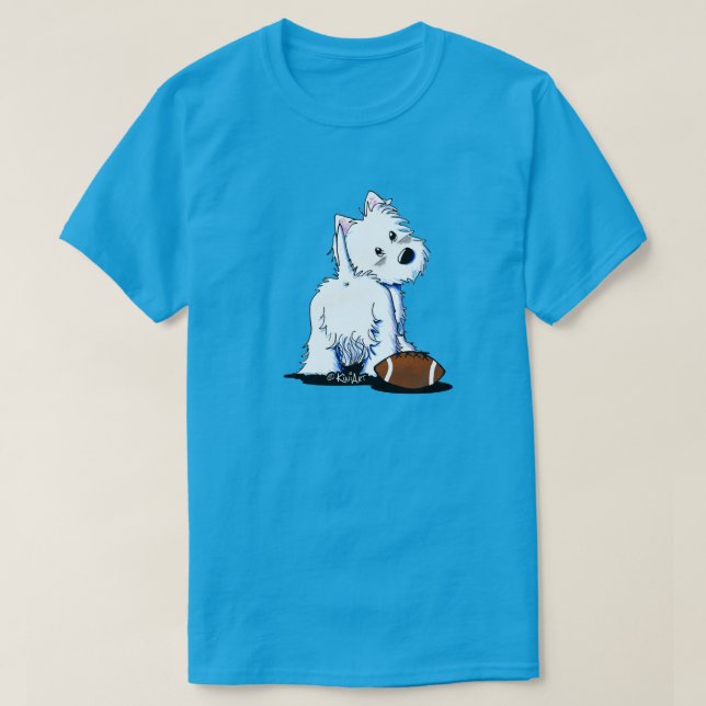 Camiseta Tailgate Westie  (Frente do Design)
