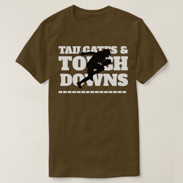 Camiseta Tailgates Touchdowns (Frente do Design)