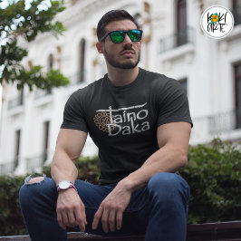 Camiseta Taino Daka - Design de estilo desolado