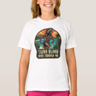 Camiseta Taino Warrior Puerto Rico Caribe