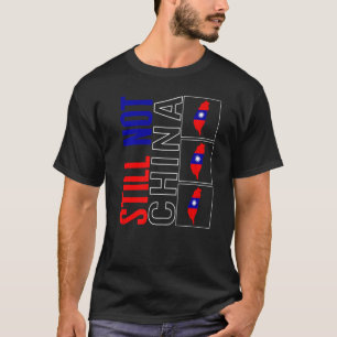 Camiseta Taiwan ainda não tem mapa de sinalizador da China