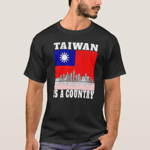 Camiseta Taiwan: Bandeira do Orgulho Incomodado com Taiwan