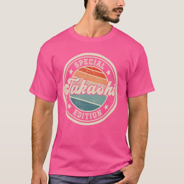 Camiseta Takashi Special Edition tem um nome especial Ta (Frente)