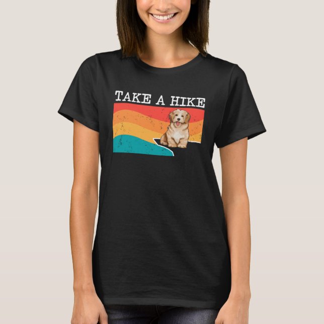 Camiseta Take A Hike Havanese Graphic Hiking (Frente)