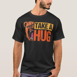 Camiseta Take a hug design bear lover and bear 