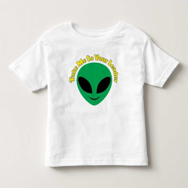 Camiseta Take Me To Your Leader (Frente)
