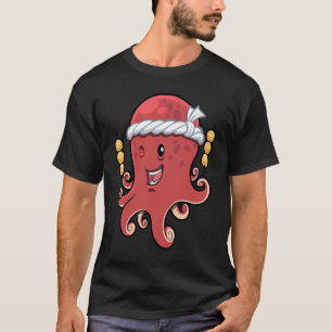 Camiseta Takoyaki Octopus Japão Ásia Fãs Japoneses Tako Yak