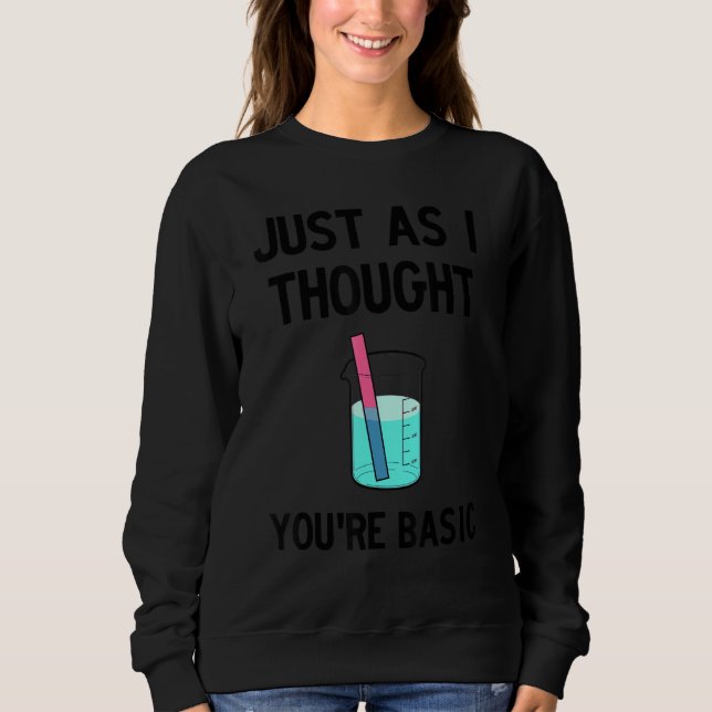 Camiseta Tal como eu pensei, você é uma tira de teste básic (Frente)