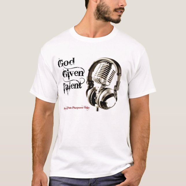 Camiseta Talento dado deus (Frente)