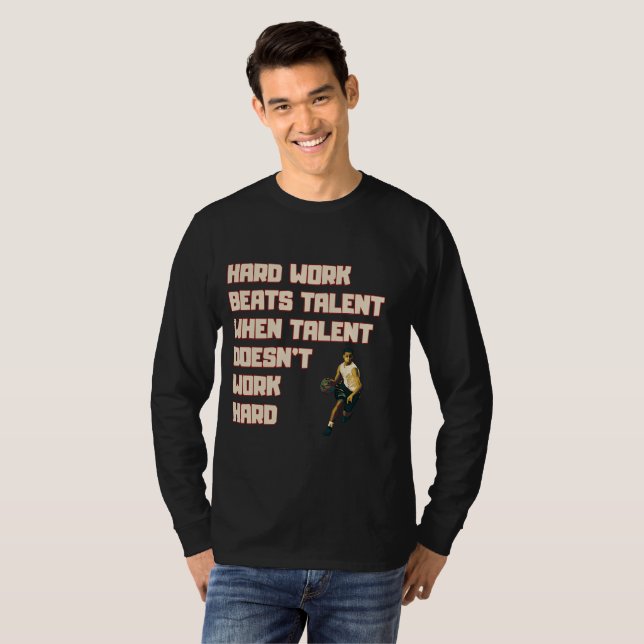 Camiseta Talento de Basquete (Frente Completa)