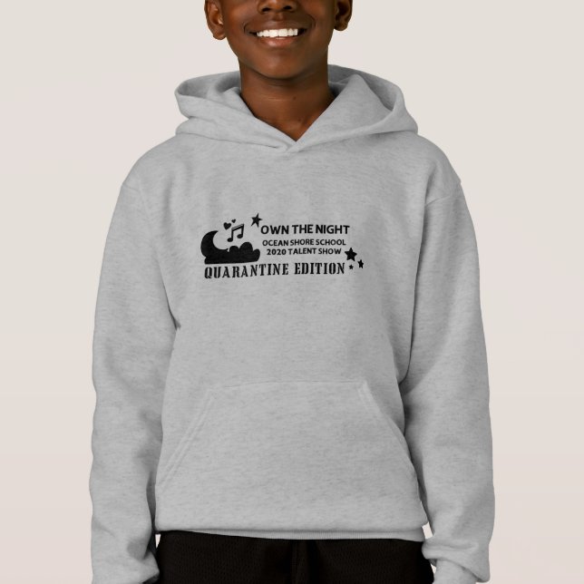 Camiseta Talento Show Hoodie - Crianças (Frente)