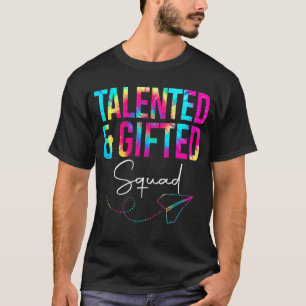 Camiseta Talentoso E Ed Squad Tie Dye Professora De Volta P