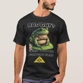 Camiseta Talismã O Jogo de Tabuleiro Mau Dia Sapo Para 3