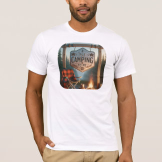 Camiseta Talk Camping to Me – Campfire Vibes Shirt