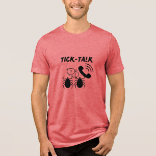 Camiseta Talk de carrapatos e divertidos   Tiques   Phone T